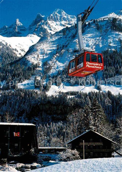 Seilbahn Telepherique Champery-Croix de Culet Ha