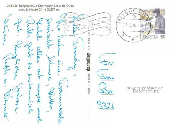 Seilbahn Telepherique Champery-Croix de Culet Ha – Bild 2