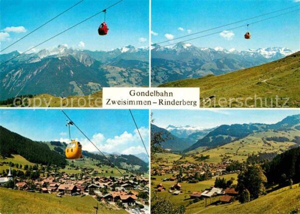 Seilbahn Zweisimmen-Rinderberg