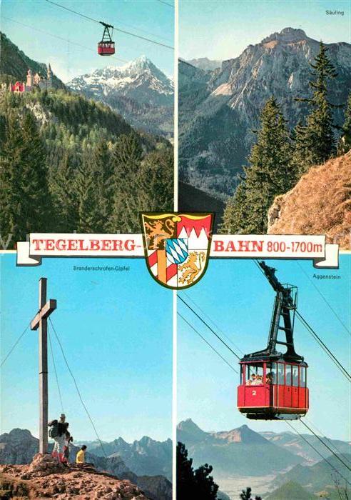Seilbahn Tegelberg Aggenstein Säuling Brandersch