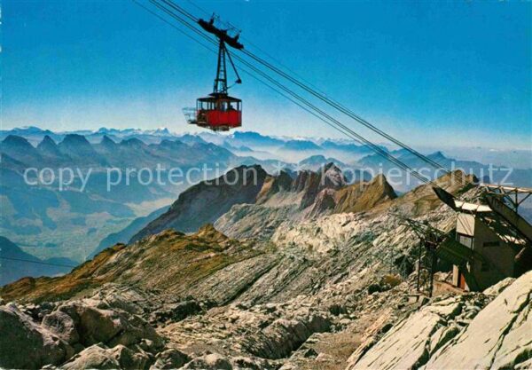 Seilbahn Säntis Churfirsten Glarneralpen
