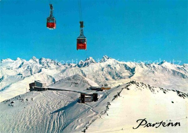 Seilbahn Weissfluhjoch Weissfluhgipfel Davos Par