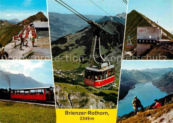 Seilbahn Brienzer-Rothorn Zahnradbahn