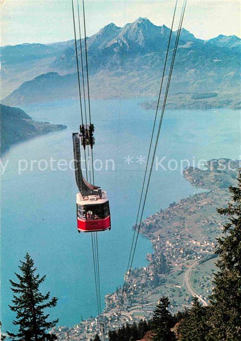 Seilbahn WeggiS Rigi-Kaltbad Vierwaldstättersee