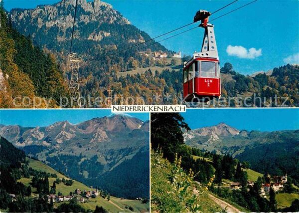 Seilbahn Dallenwil Niederrickenbach
