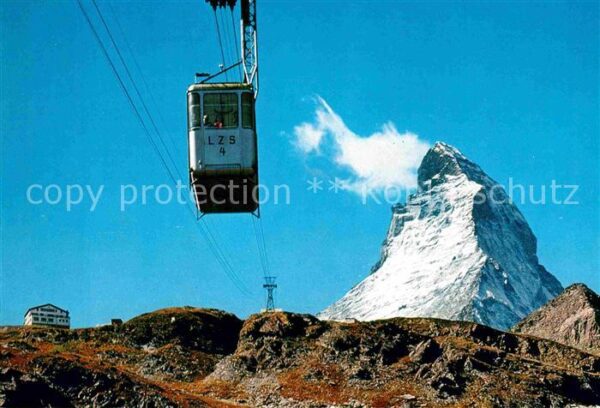 Seilbahn Zermatt Hotel Schwarzsee Matterhorn