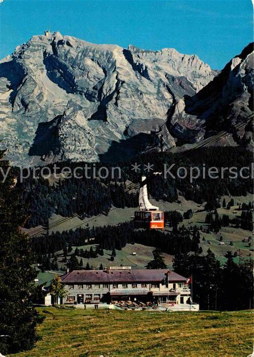 Seilbahn Iltios Chäserrugg Unterwasser Obertogge