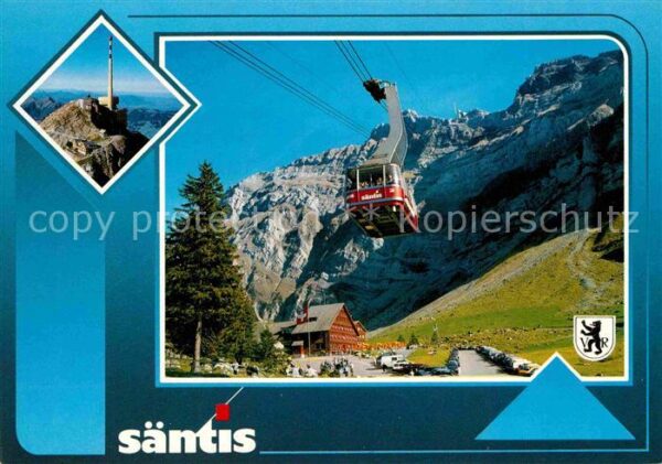 Seilbahn Säntis Schwägalp Gasthaus