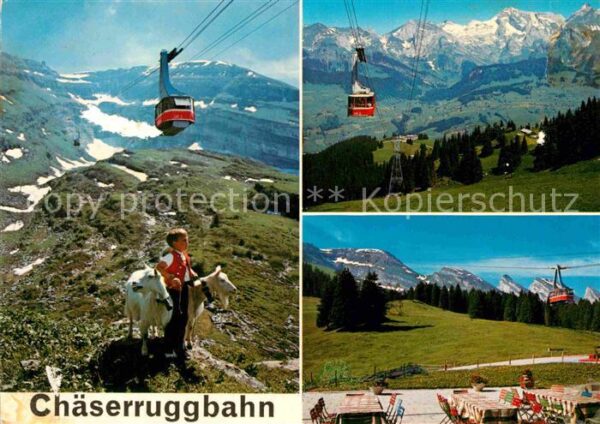Seilbahn Iltios Chäserrugg Unterwasser Churfirst