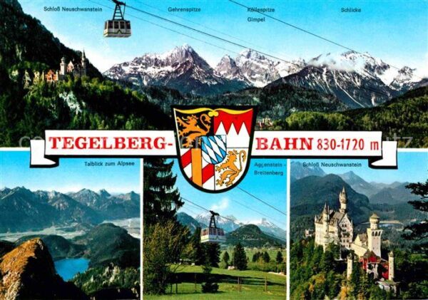Seilbahn Tegelberg Aggenstein Breitenberg Alpsee