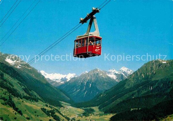 Seilbahn Klosters Gotschnagrat Silvrettagletsche