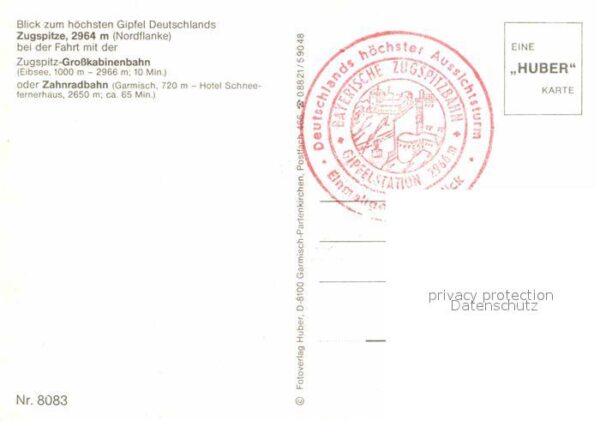 Zahnradbahn Seilbahn Zugspitze – Bild 2