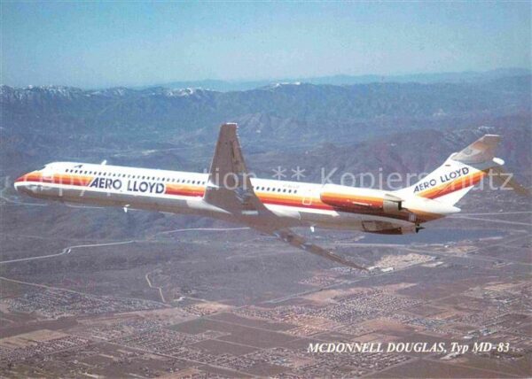 Flugzeuge Zivil Aero Lloyd McDonnell Douglas Typ MD-83