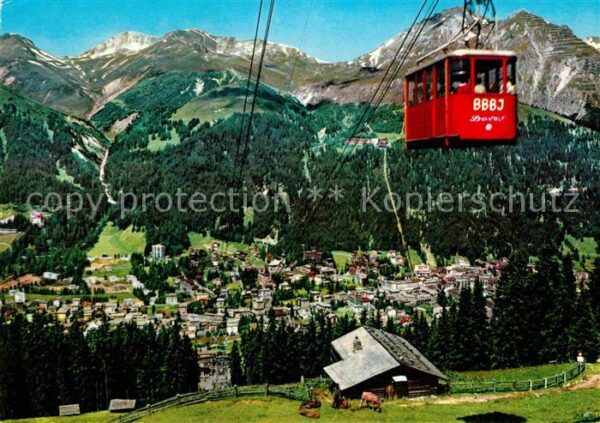 Seilbahn Davos Strela Schatzalp Schiahörner
