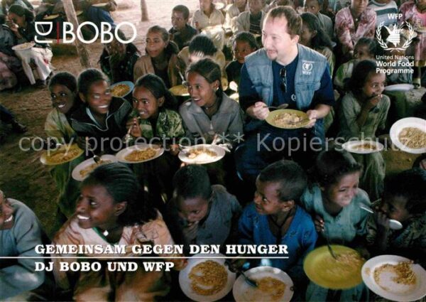 Saenger Band DJ Bobo Botschafter World Food Programm