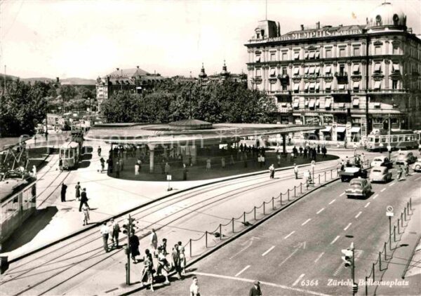 Strassenbahn Zürich Bellevueplatz