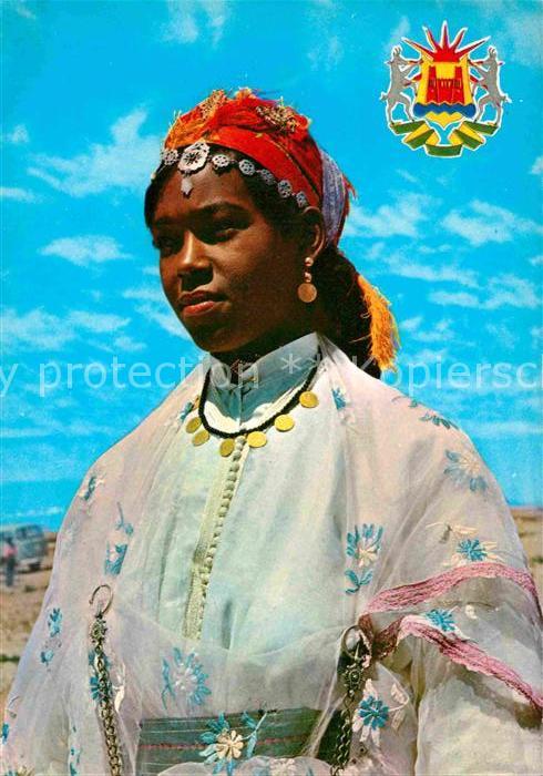 Typen Arabien Danseuse du Folklore Marocain Armoiries