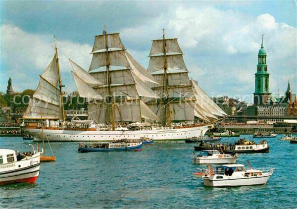 Segelschiffe Marine-Schulschiff Gorch-Fock Hamburg H