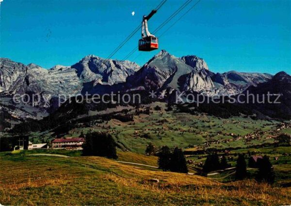 Seilbahn Iltios Chäserrugg Unterwasser Obertogge