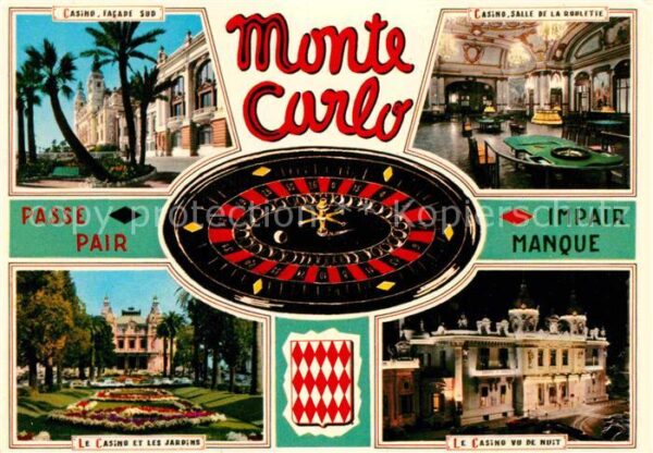 Casino Spielbank Monte Carlo Salle de la Roulette
