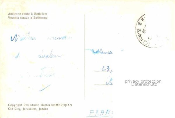 Kamel  Camel Chameau Ancienne route a Bethleem – Bild 2
