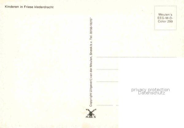 Ziege Friese Klederdracht Kinder – Bild 2