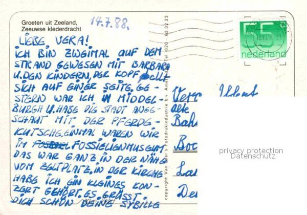 Trachten Holland Zeeuws Pferde – Bild 2