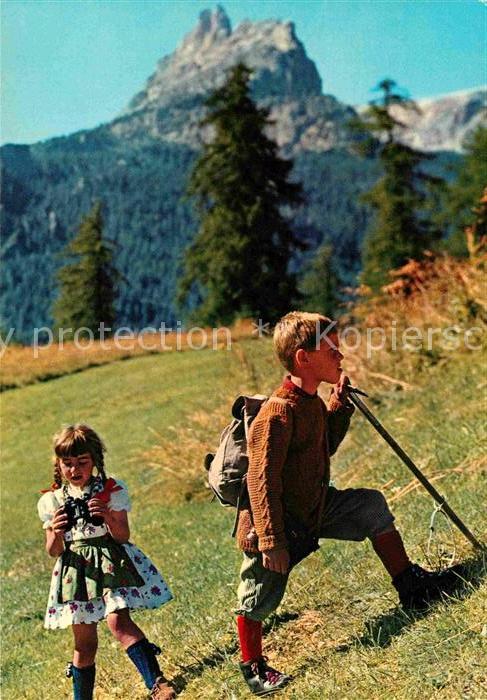 Wandern Kinder Fernglas