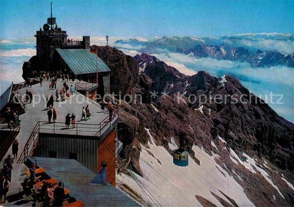Seilbahn Gipfelstation Bayerische Zugspitzbahn Z