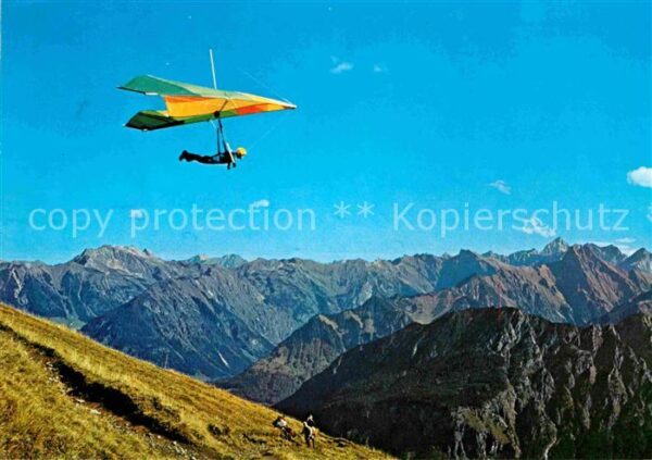 Drachenflug Drachenfliegen Alpen