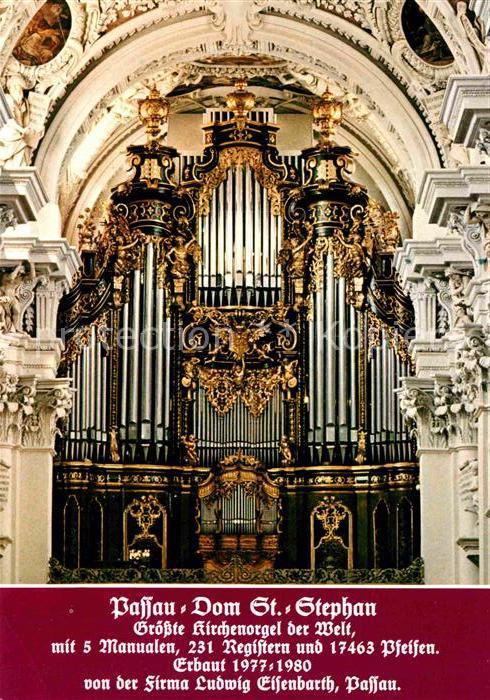 Kirchenorgel Passau Dom St. Stephan