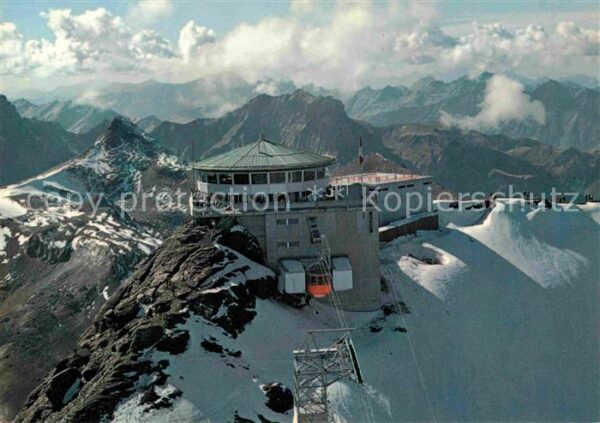 Seilbahn Schilthorn Mürren Gipfelstation Drehres