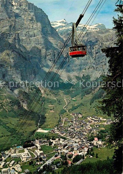 Seilbahn Leukerbad Torrent Albinen Steghorn Rote