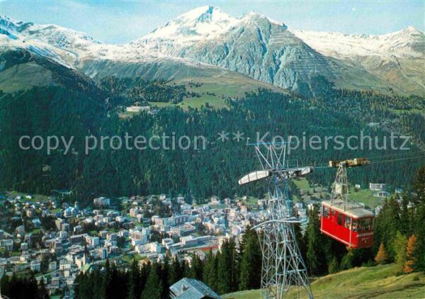 Seilbahn Brämabüel-Jakobshorn Davos Schatzalp Sc