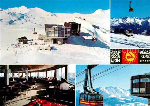 Seilbahn Crap Sogn Gion Laax Flims Piz Vorab 300