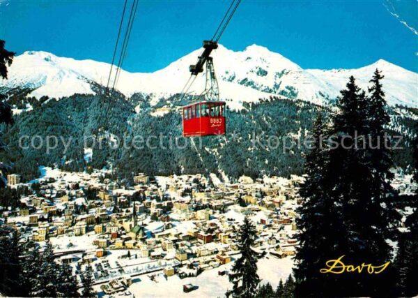 Seilbahn Bräma-Büel-Jakobshorn Davos Schatzalp S