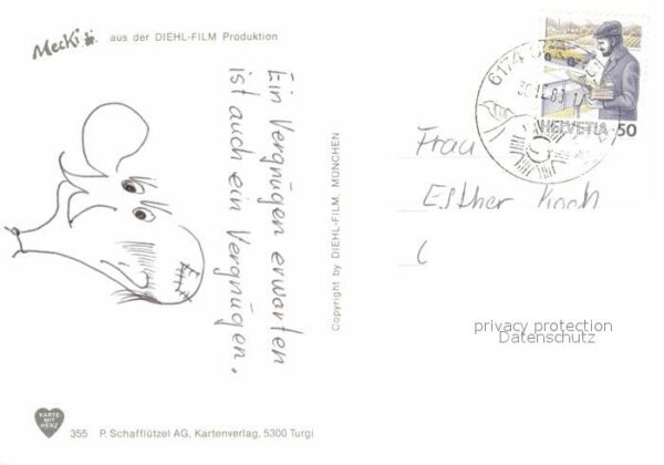 Mecki Nr. 355 Skifahren Ski – Bild 2