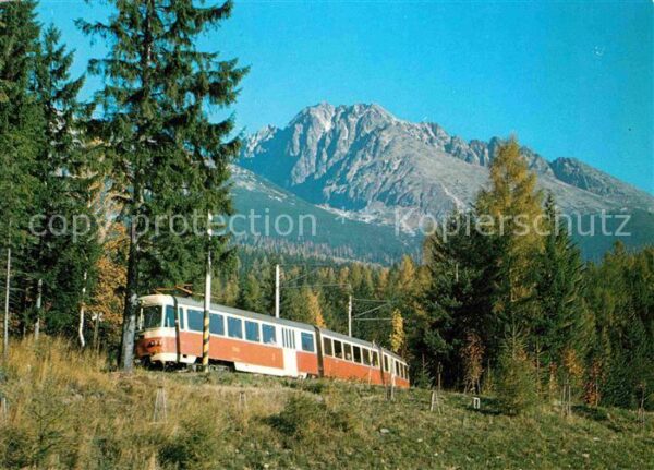 Eisenbahn Jesen vo Vysokych Tatrach