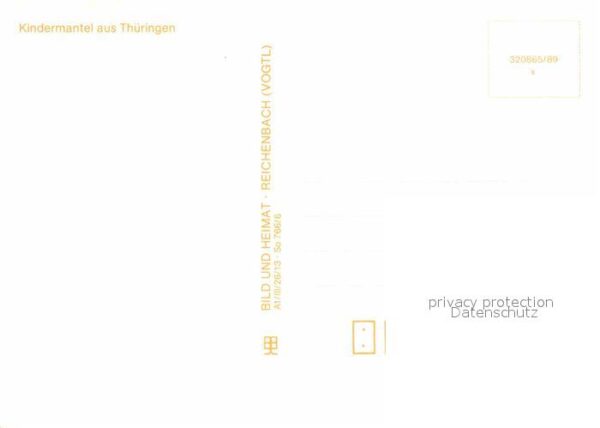 Trachten Thüringen Kindermantel – Bild 2