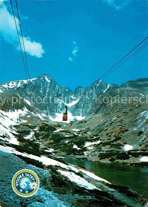 Seilbahn Vysoke Tatry Lomnickeho stitu Skalnateh