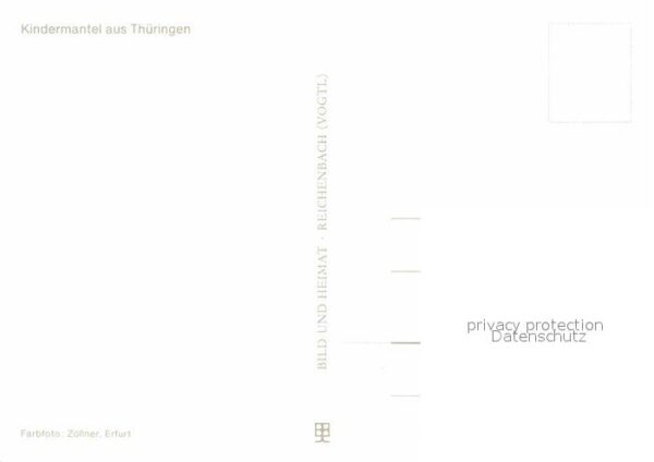 Trachten Thüringen Kindermantel – Bild 2