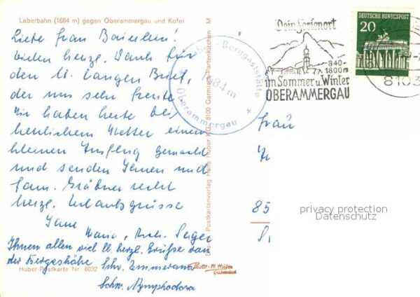 Seilbahn Laber Oberammergau Kofel – Bild 2