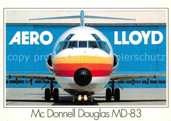 Flugzeuge Zivil Aero Lloyd Mc Donnell Douglas MD-83