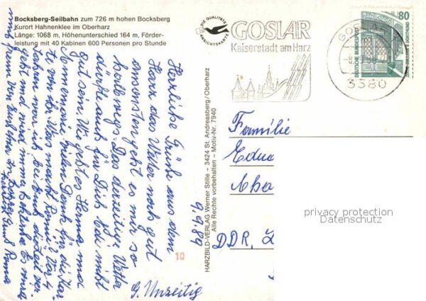 Seilbahn Bocksberg Hahnenklee – Bild 2