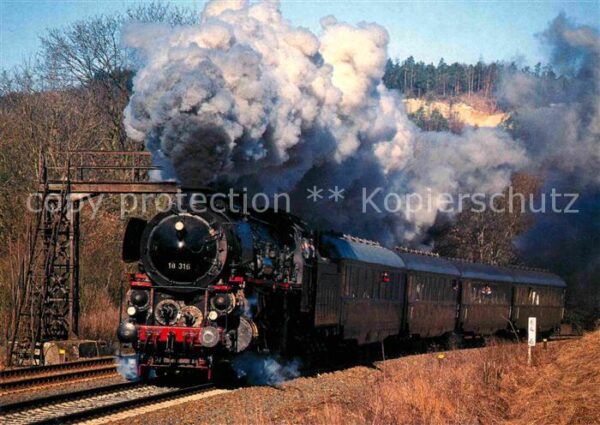 Lokomotive Schnellzuglokomotive 18 316 Untermassfe
