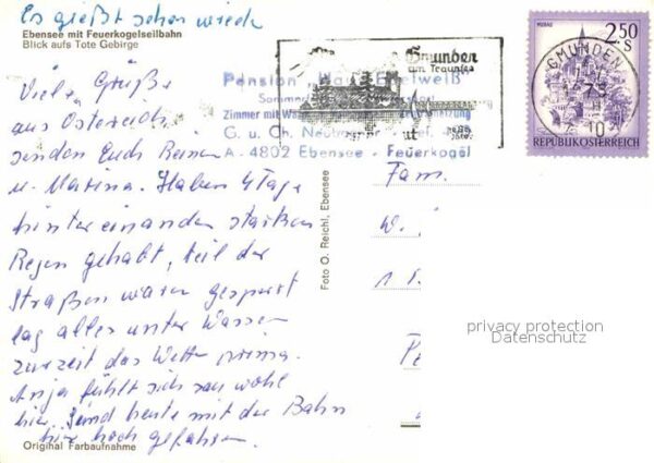 Seilbahn Feuerkogel Ebensee Totes Gebirge – Bild 2