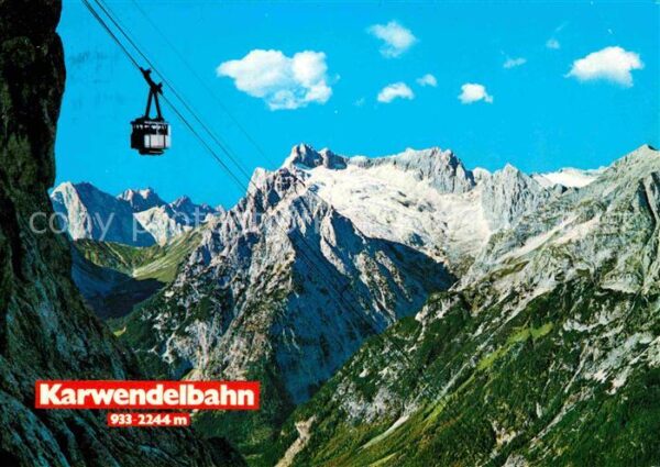 Seilbahn Karwendel Mittenwald Mieminger Kette We