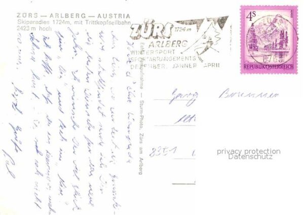 Seilbahn Trittkopf Zürs Arlberg – Bild 2