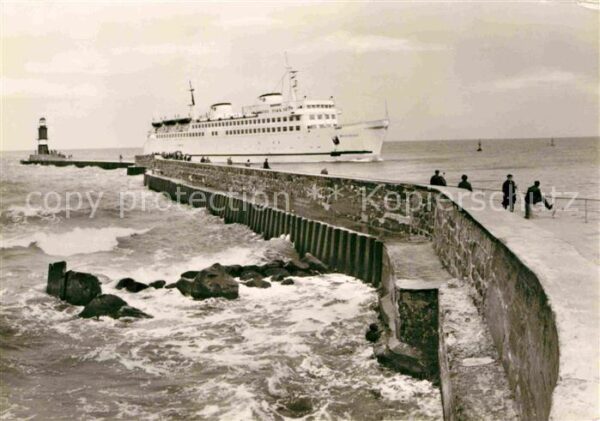 Faehre Ferry Bac Traghetto-- Warnemünde Rostock-Warnemünde