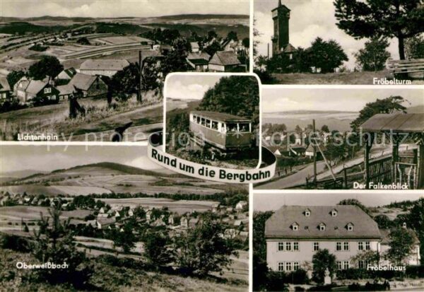 Bergbahn Lichtenhain Fröbelhaus Falkenblick Ober